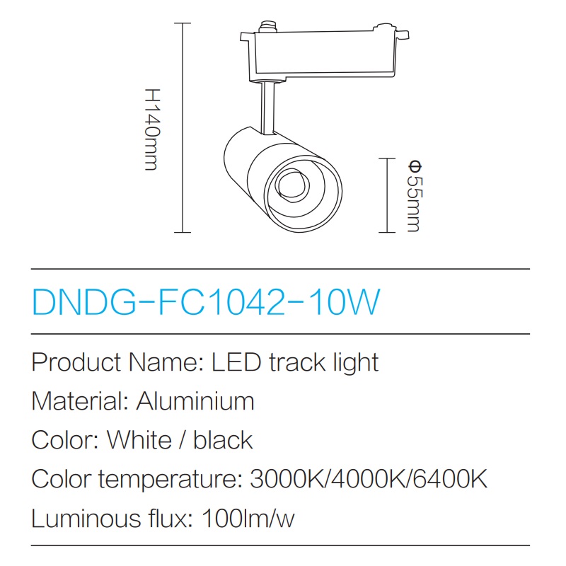 Track Light FC 1042-10W