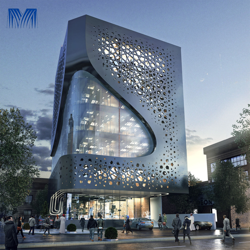 Perforated Metal Facade Jakarta