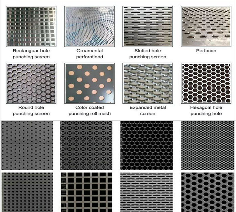 Jenis Perforated Metal